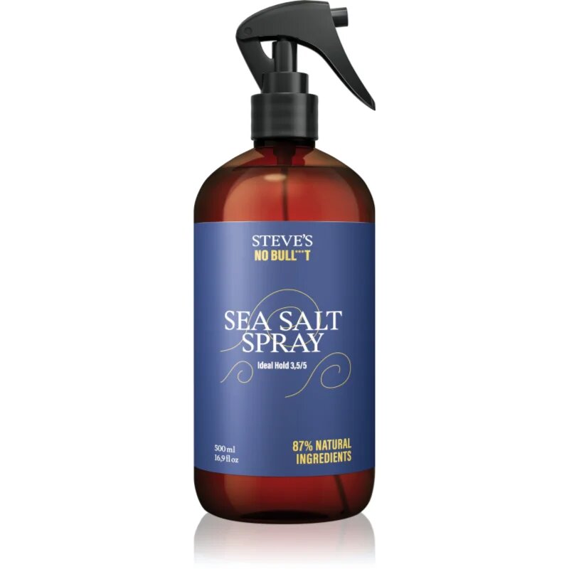 Steve's No Bull***t Sea Salt Spray stiling pršilo z morsko soljo za moške 500 ml