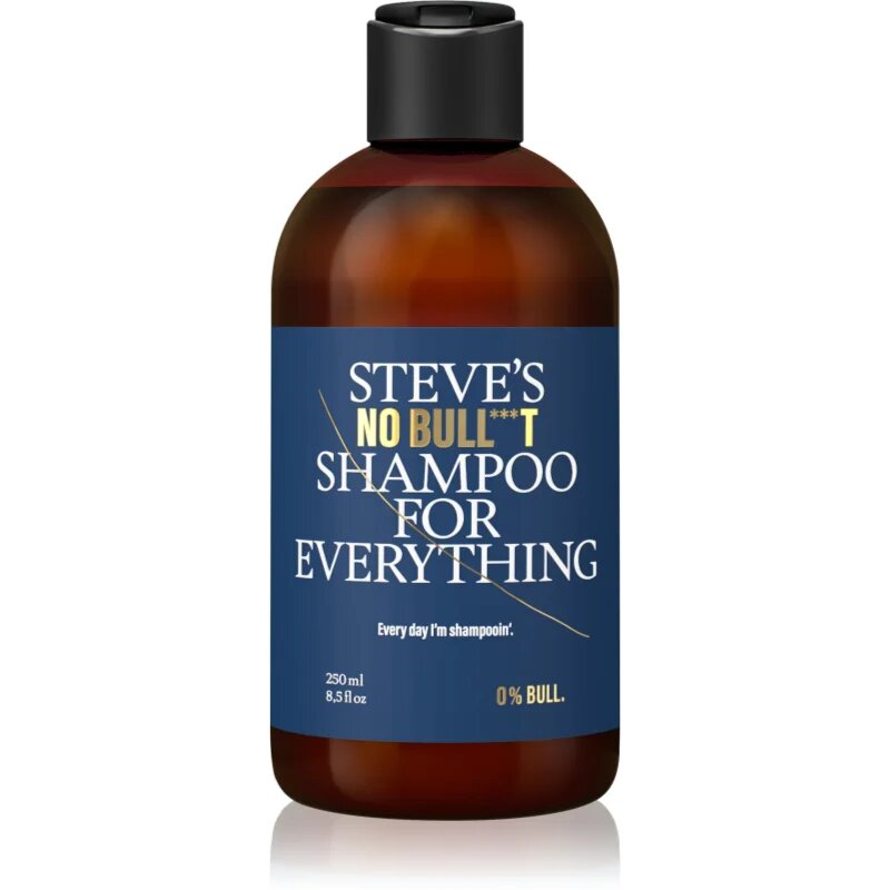 Steve's No Bull***t Shampoo For Everything šampon za lase in brado 250 ml