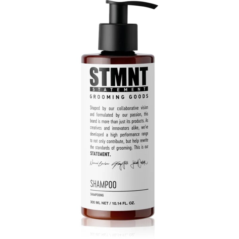 STMNT Care Shampoo čistilni šampon za moške 300 ml