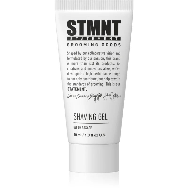 STMNT Care Shaving Gel gel za britje 30 ml