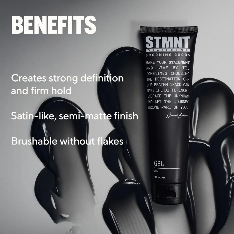 STMNT Nomad Barber Gel stiling gel za fiksacijo in obliko 150 ml