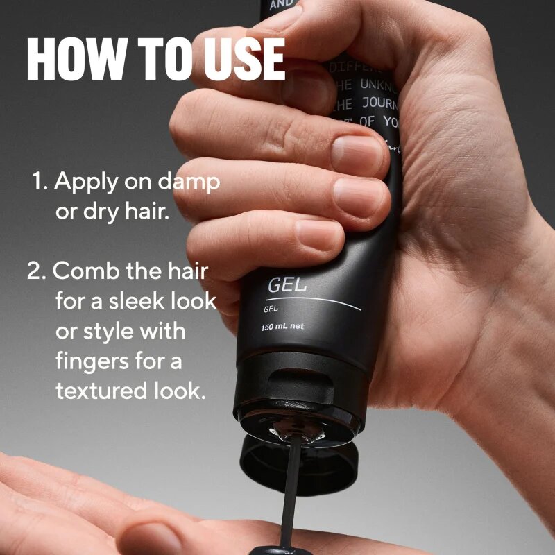 STMNT Nomad Barber Gel stiling gel za fiksacijo in obliko 150 ml