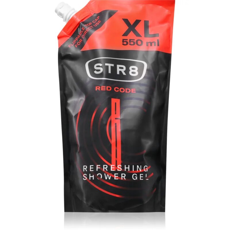 STR8 Red Code gel za prhanje za moške 550 ml