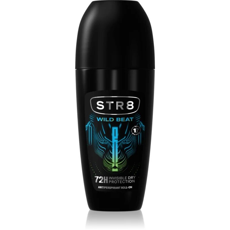 STR8 Wild Beat Antiperspirant antiperspirant roll-on za moške 50 ml