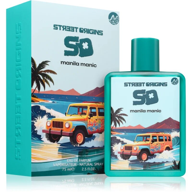Street Origins Manila Manic parfumska voda za moške 75 ml