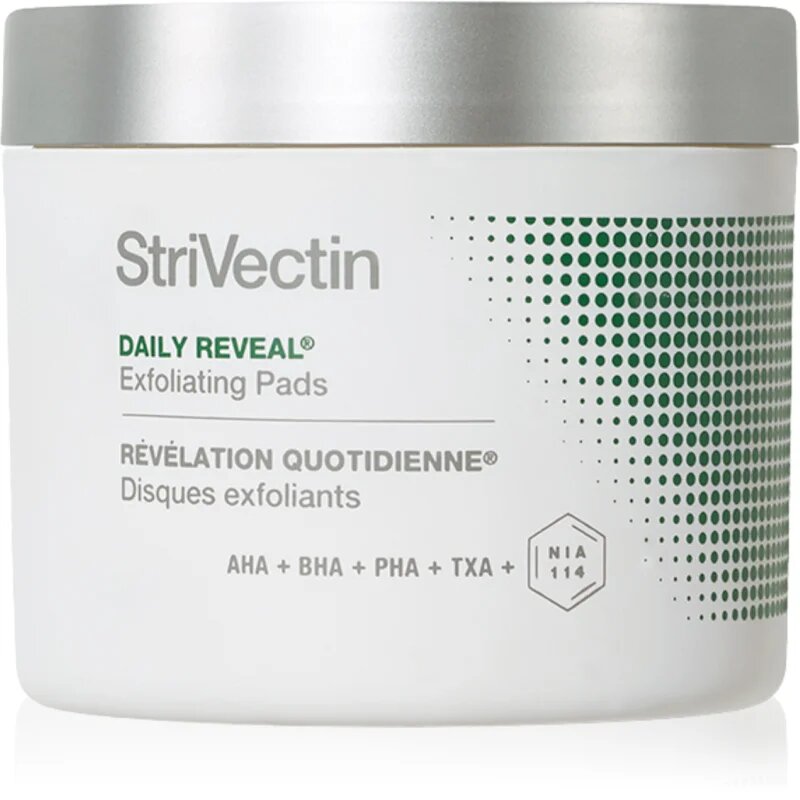 StriVectin Advanced Resurfacing Daily Reveal Exfoliating Pads eksfoliacijske blazinice za glajenje kože in zmanjšanje por 60 kos