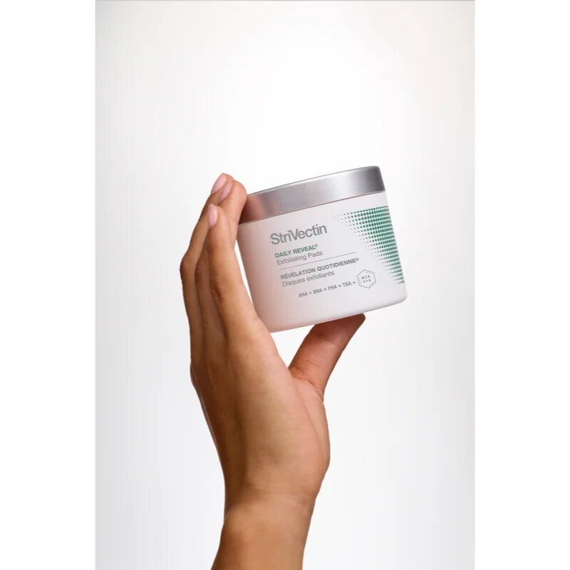 StriVectin Advanced Resurfacing Daily Reveal Exfoliating Pads eksfoliacijske blazinice za glajenje kože in zmanjšanje por 60 kos