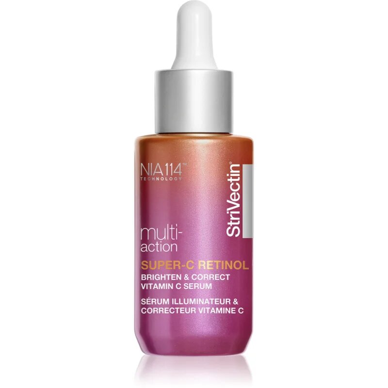 StriVectin Multi-Action Super-C Retinol Brighten & Correct Serum posvetlitveni serum z vitaminom C za obnovo površine kože 30 ml