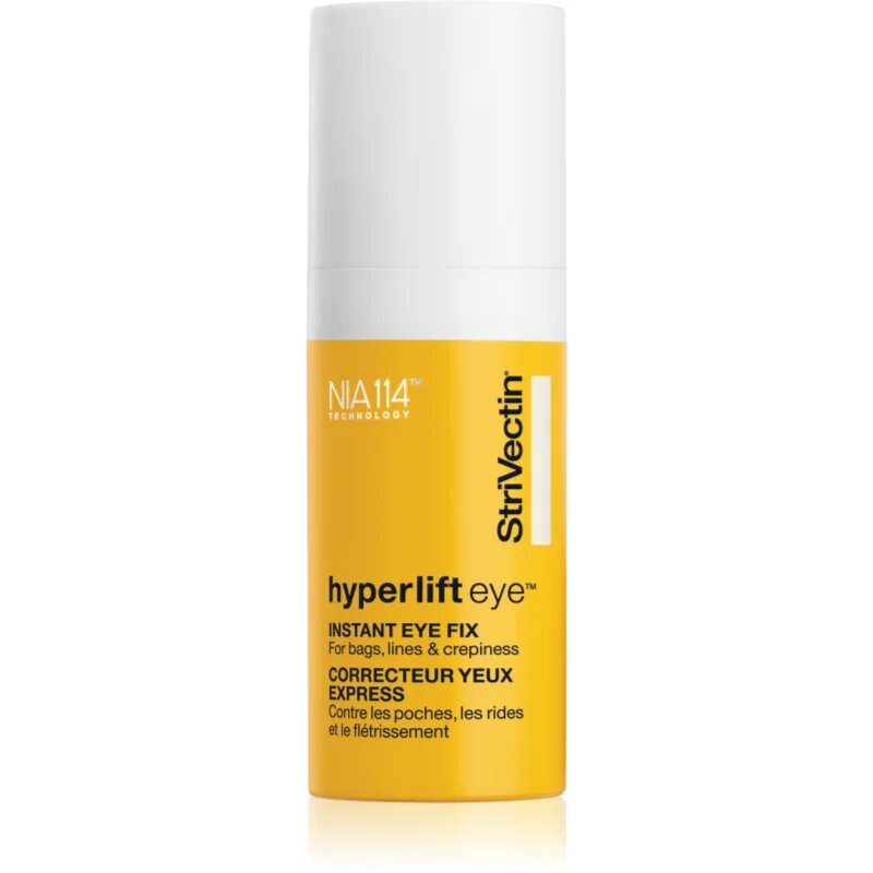 StriVectin Tighten & Lift Hyperlift Eye™ pomlajevalni serum za predel okoli oči proti gubam zabuhlosti in temnim kolobarjem 10 ml