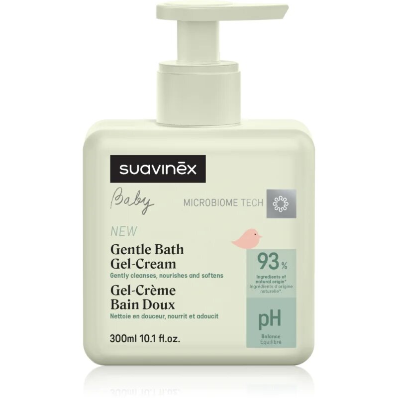 Suavinex Baby Gentle Bath Gel-Cream gel za kopel 300 ml