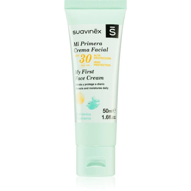 Suavinex Baby My First Face Cream SPF 30 krema za obraz SPF 30 50 ml