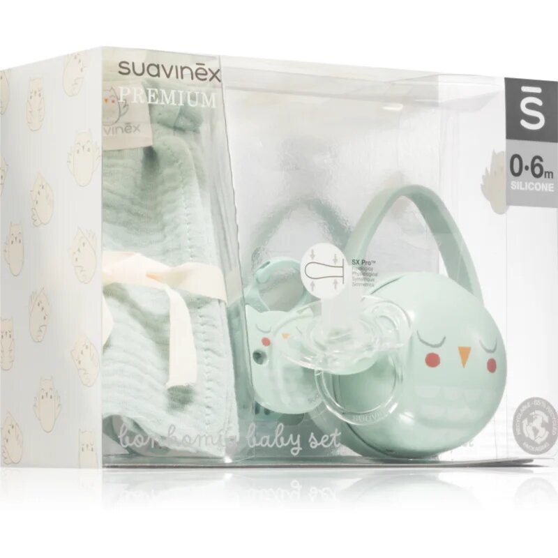 Suavinex Bonhomia Gift Set Green darilni set za otroke od rojstva