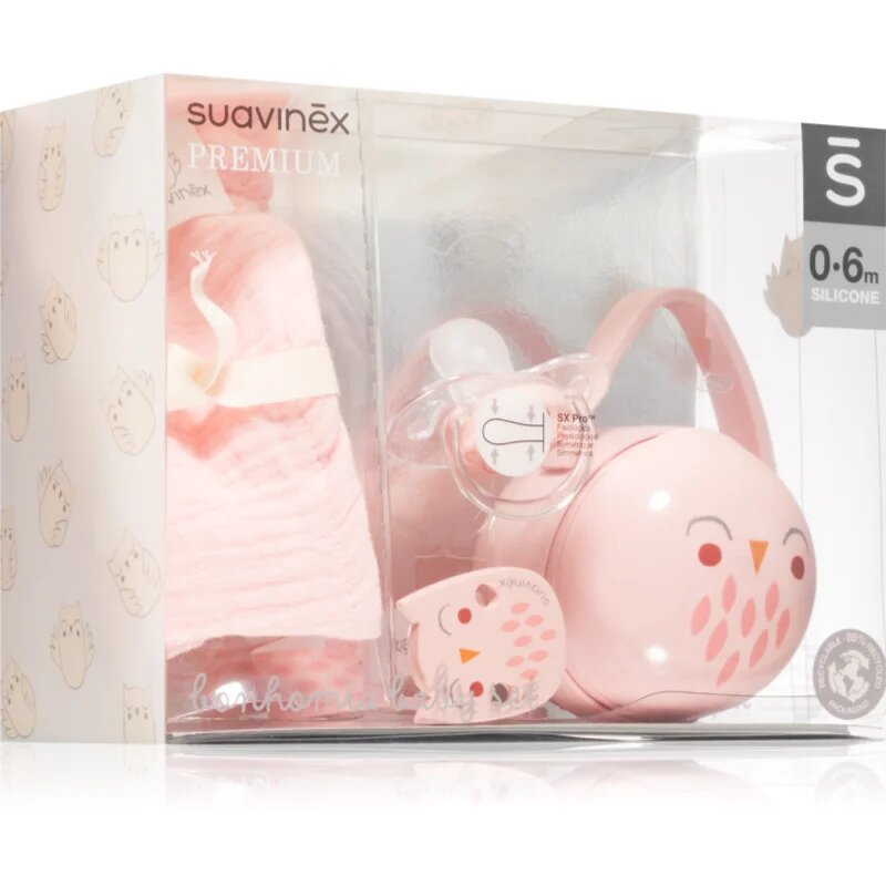 Suavinex Bonhomia Gift Set Pink darilni set za otroke od rojstva