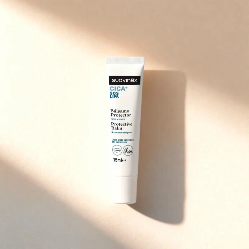 Suavinex CICA Protective Balm zaščitni balzam za ustnice 15 ml