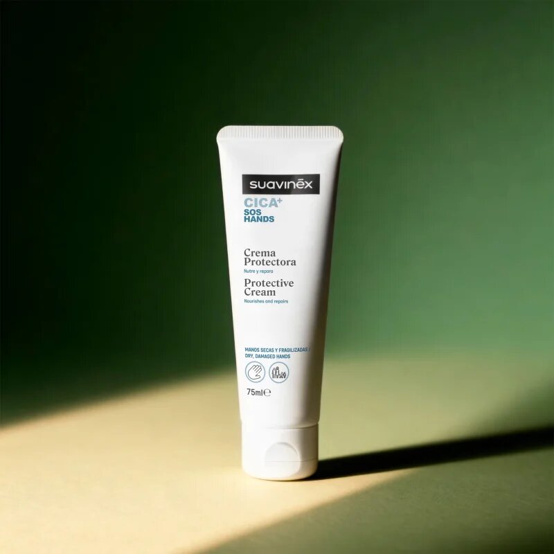 Suavinex CICA Protective Cream zaščitna krema za roke 75 ml