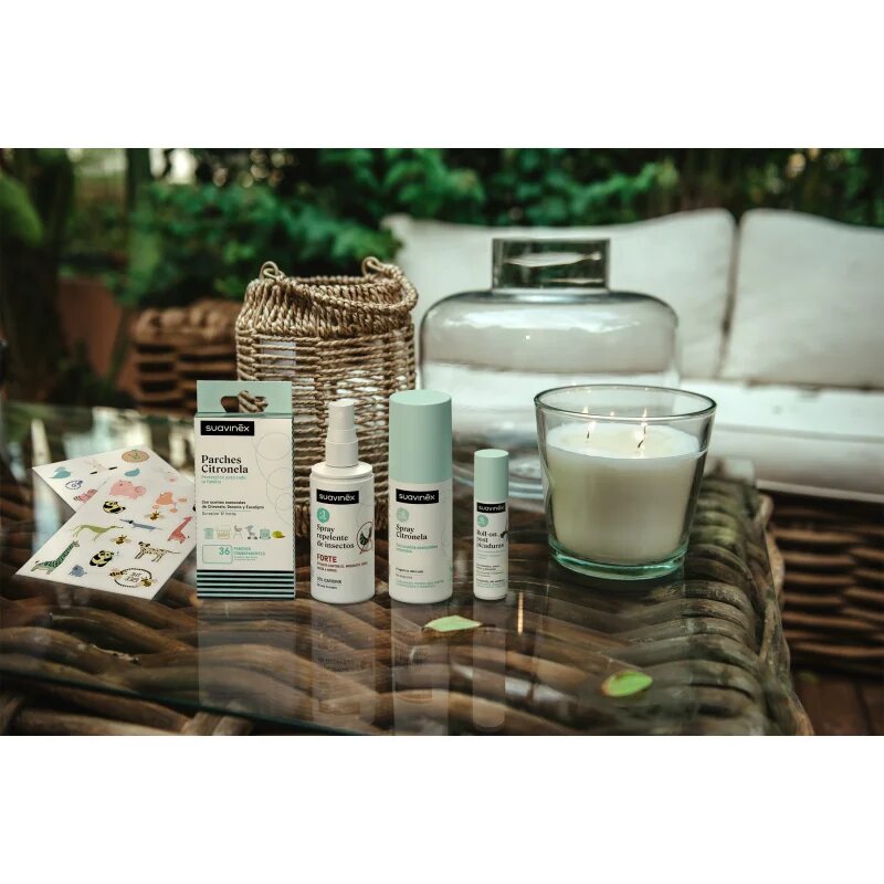 Suavinex Citronella Set set proti komarjem in klopom 6 m+
