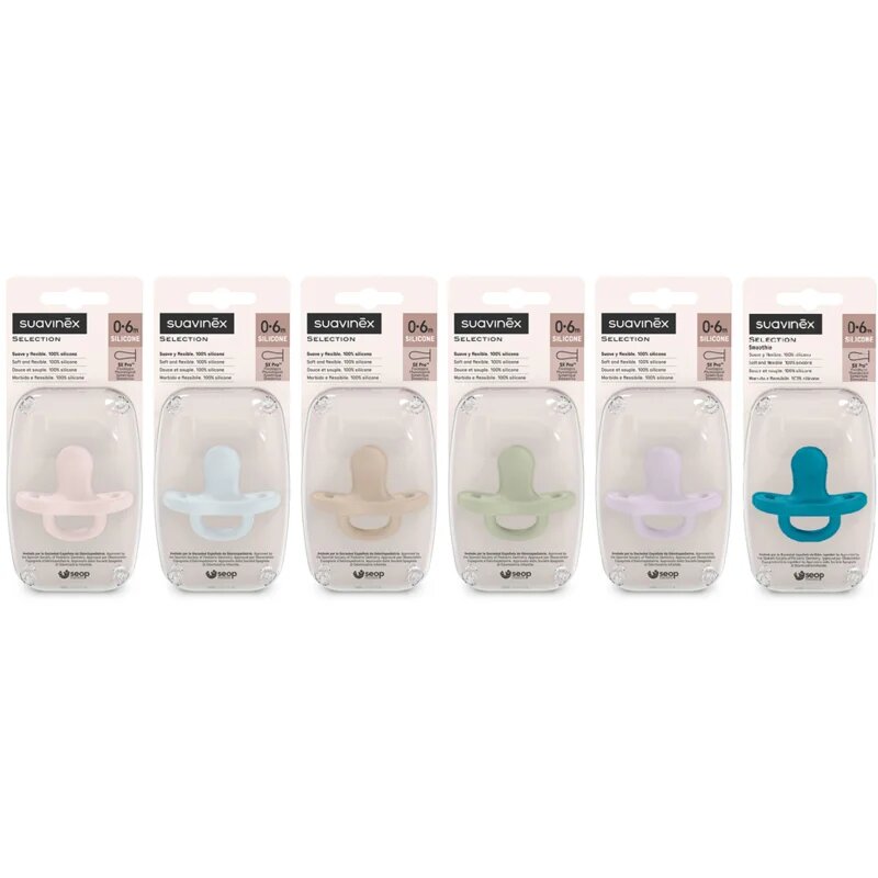 Suavinex Colour Essence SX Pro Physiological 0-6 m duda Purple 1 kos