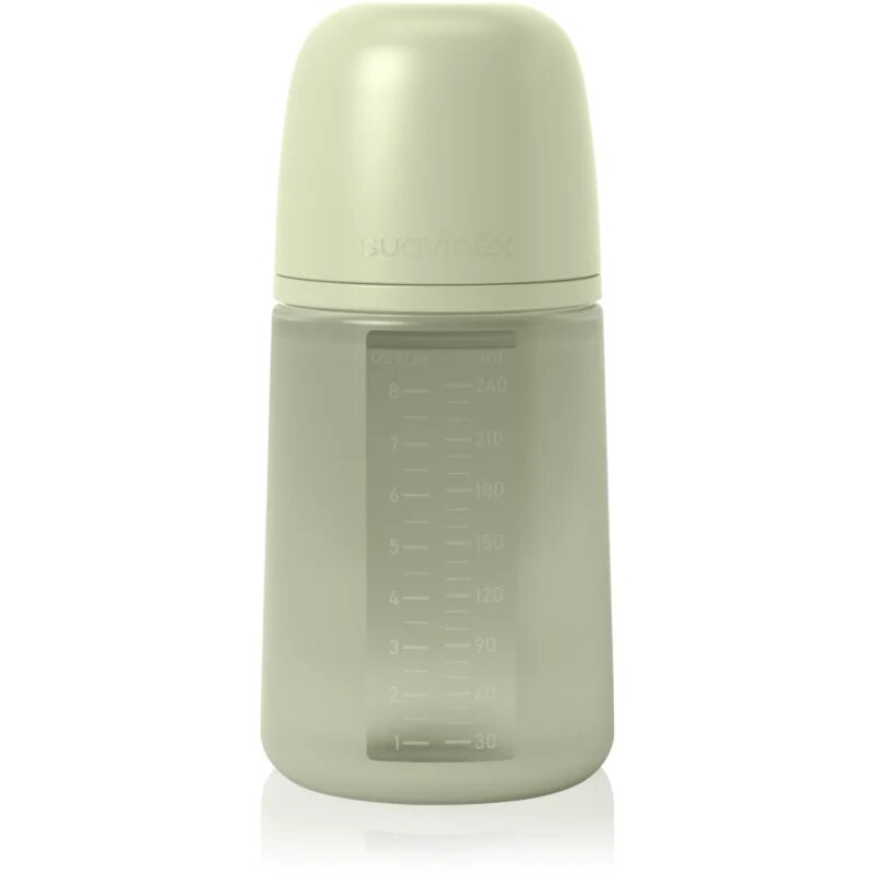 Suavinex Colour Essence SX Pro steklenička za dojenčke Medium Flow - Jungle Green 1 kos