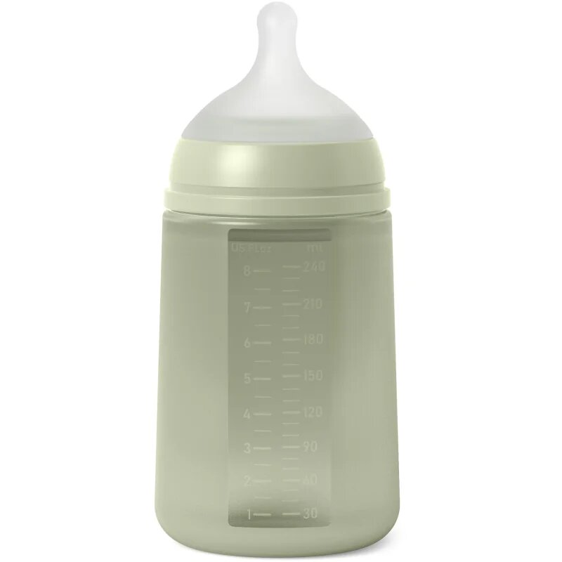 Suavinex Colour Essence SX Pro steklenička za dojenčke Medium Flow - Jungle Green 1 kos