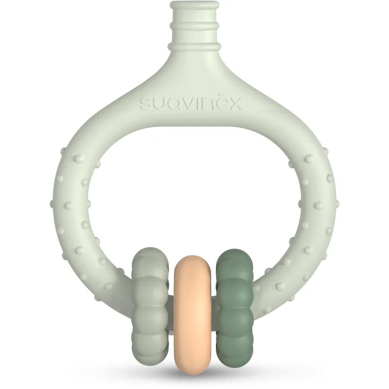 Suavinex Gum Massager grizalo 0 m+ Green 1 kos