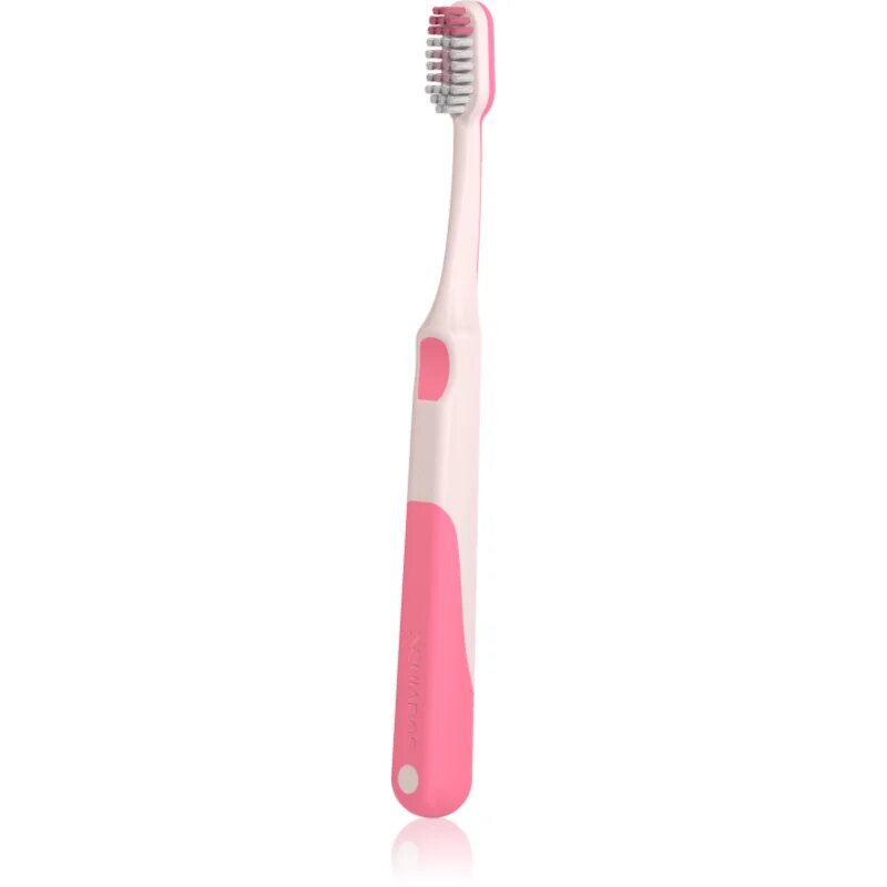 Suavinex Junior 6 y+ zobna ščetka za otroke Pink 1 kos