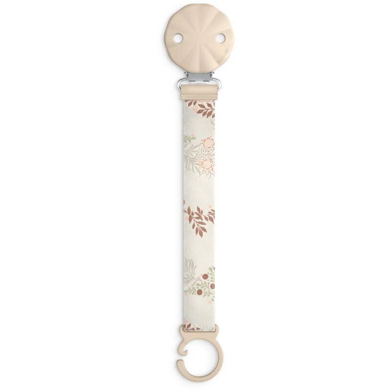 Suavinex Poetry Soother Ribbon Clip držalo za dudo Creamy 1 kos