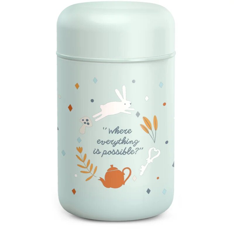 Suavinex Wonderland Food Flask termovka za jesti Green 400 ml