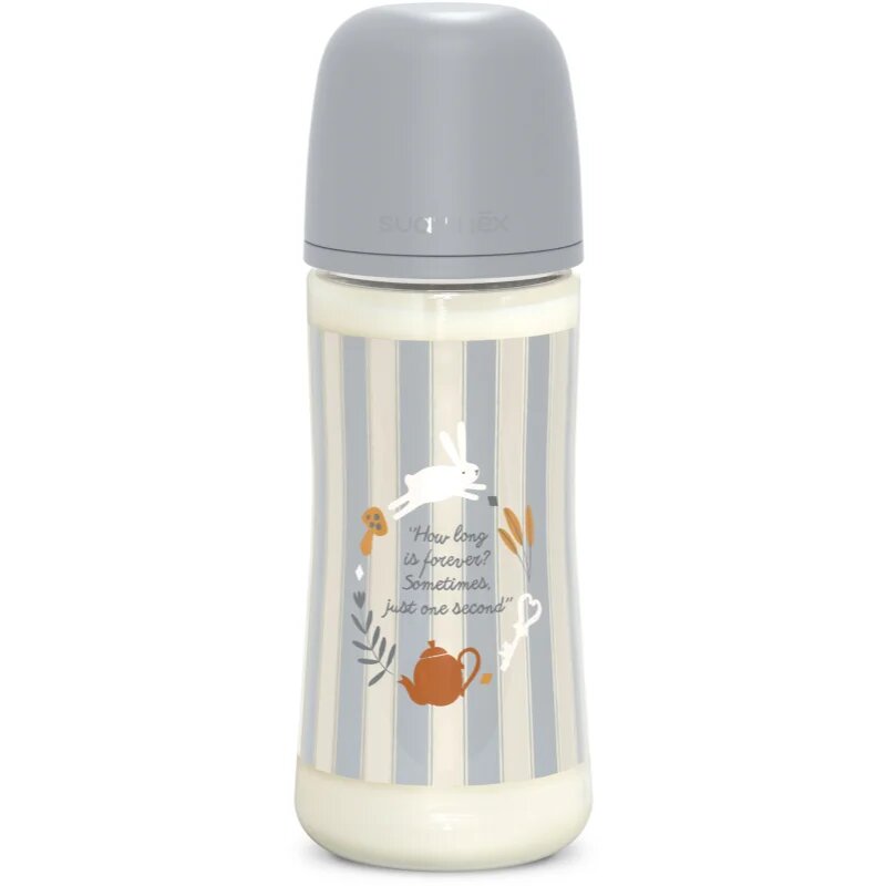 Suavinex Wonderland SX Pro Physiological Anti-Colic steklenička za dojenčke L Dense Flow 6 m+ Blue 1 kos