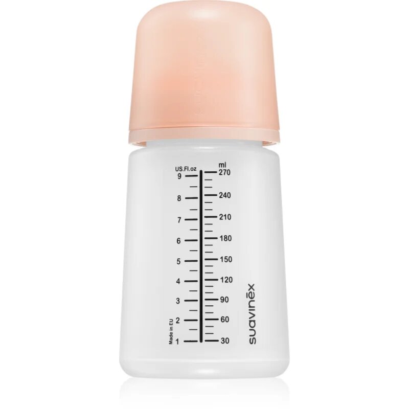 Suavinex Zero Zero M antikolična steklenička M Medium Flow 3 m+ 1 kos