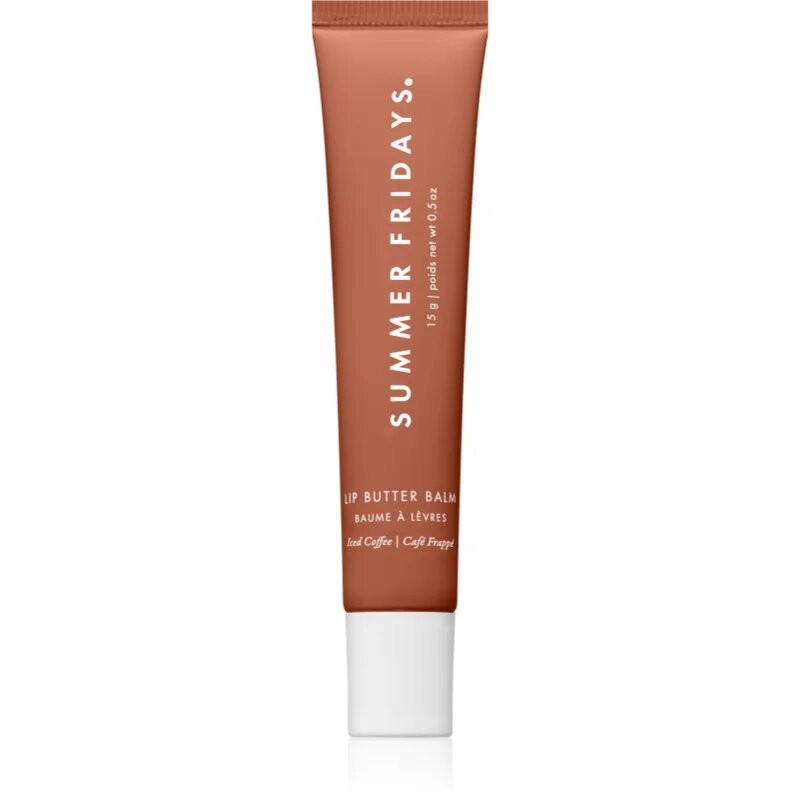 Summer Fridays Lip Butter Balm vlažilni balzam za ustnice odtenek Iced Coffee 15 g