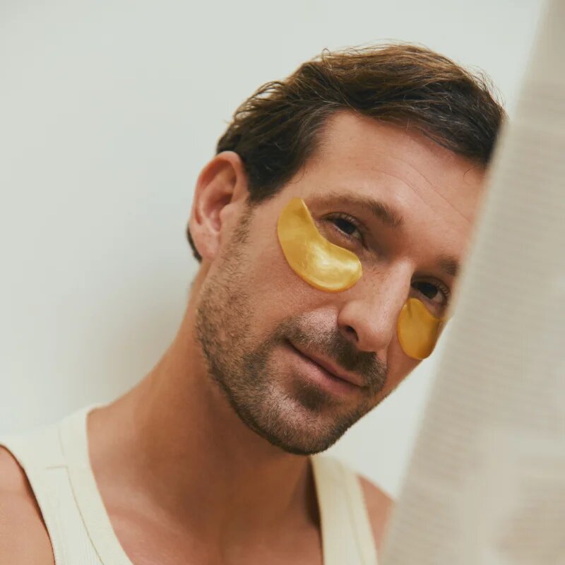 SUNEWMED+ Brightening Collagen Eye Patches gelaste blazinice za predel okoli oči proti staranju s kolagenom 2 kos