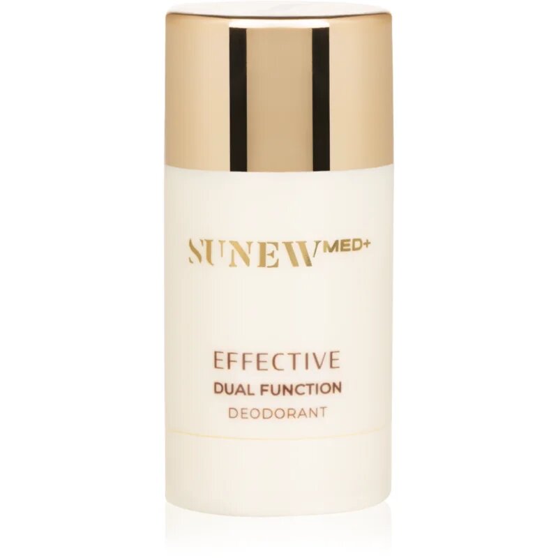 SUNEWMED+ Effective Dual-Function Deodorant Travel Size trdi deodorant brez aluminijevih soli proti neprijetnemu vonju in potenju 6 g