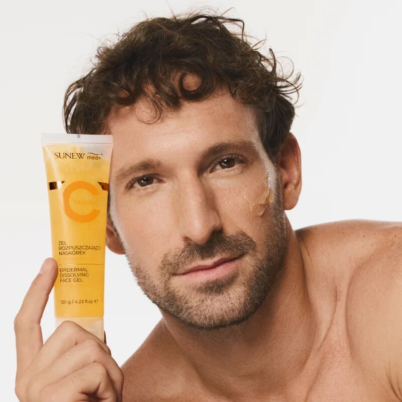 SUNEWMED+ Exfoliating Face Gel čistilni gel za odstranjevanje odmrle kože 120 g