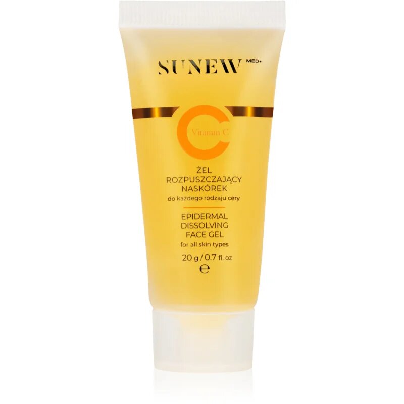 SUNEWMED+ Exfoliating Face Gel čistilni gel za odstranjevanje odmrle kože 20 g