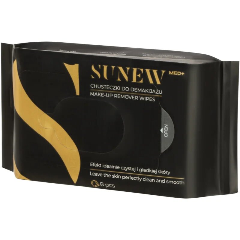SUNEWMED+ Face and Eye Makeup Remover Wipes robčki za odstranjevanje ličil za obraz in oči 8 kos