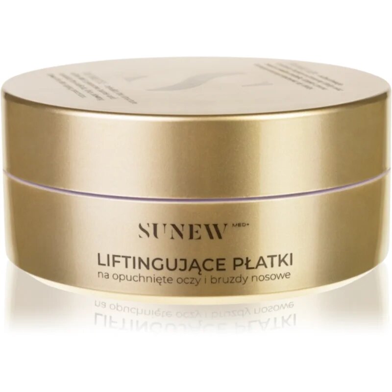 SUNEWMED+ Lifting Eye Patches with Caffeine XXL size gelaste blazinice za učvrstitev kože za pod oči s kofeinom 60 kos