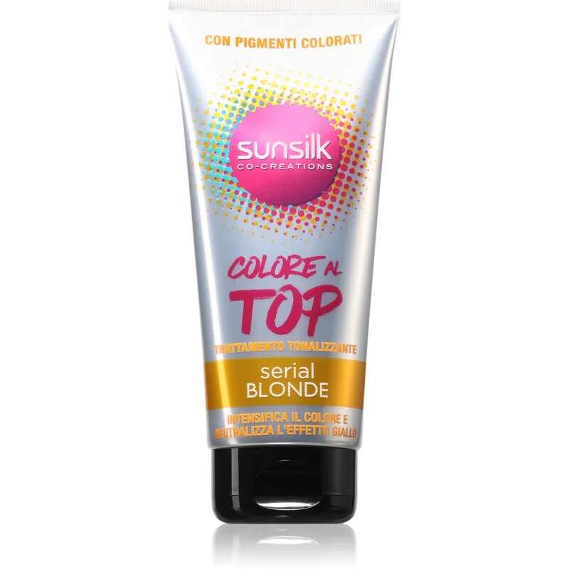 Sunsilk Top Colour intenzivna nega za nevtralizacijo rumenih odtenkov Serial Blonde 180 ml