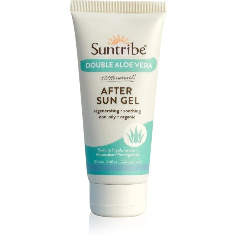 Suntribe After Sun Gel pomirjajoč gel po sončenju 100 ml