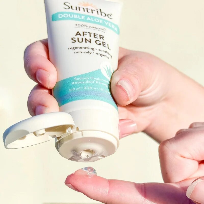 Suntribe After Sun Gel pomirjajoč gel po sončenju 100 ml