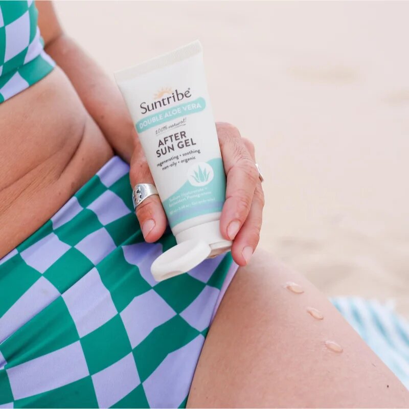 Suntribe After Sun Gel pomirjajoč gel po sončenju 100 ml