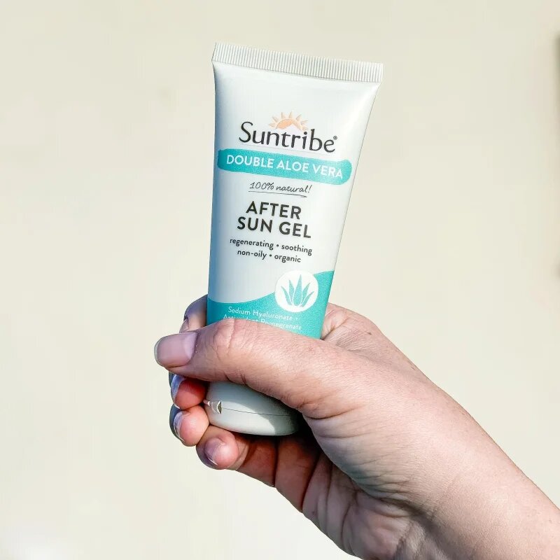 Suntribe After Sun Gel pomirjajoč gel po sončenju 100 ml
