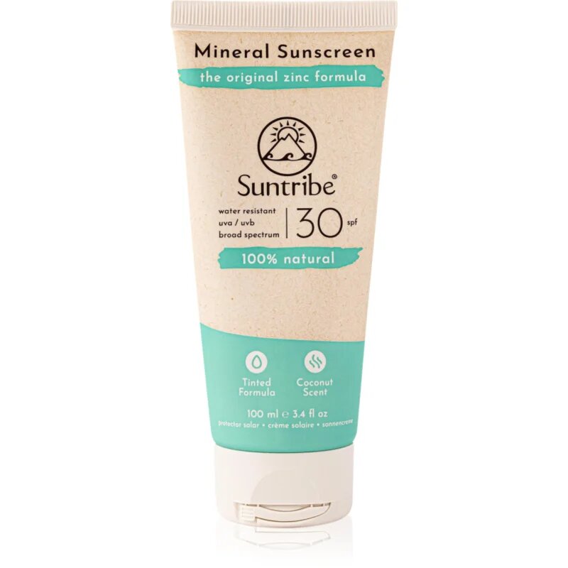 Suntribe Mineral Sunscreen krema za sončenje z minerali SPF 30 100 ml