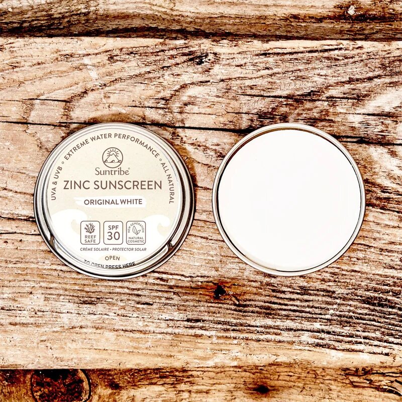 Suntribe Zinc Sunscreen mineralna zaščitna krema za obraz in telo SPF 50 Original White 45 g
