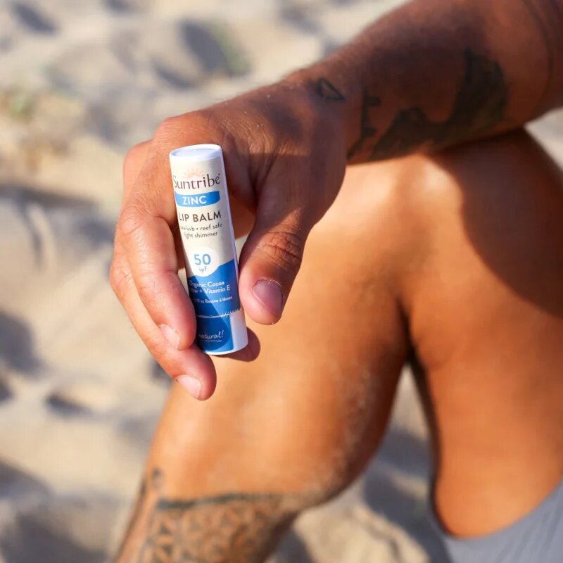 Suntribe Zinc zaščitni balzam za ustnice s cinkom SPF 50 5 g