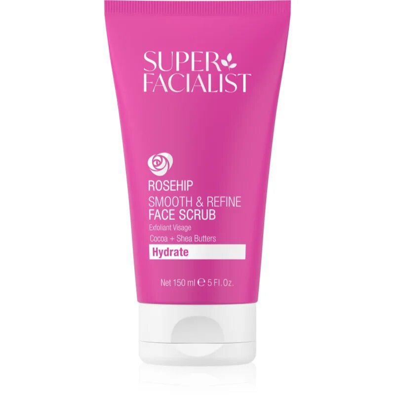 Super Facialist Rosehip Hydrate posvetlitveni piling za občutljivo kožo 150 ml