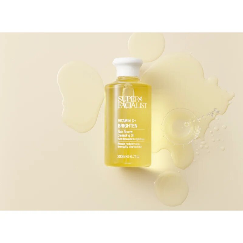 Super Facialist Vitamin C+ Brighten čistilno olje za odstranjevanje ličil za osvetlitev kože 200 ml