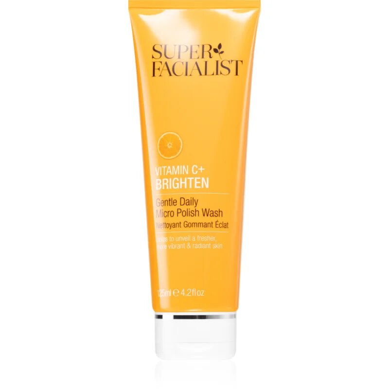 Super Facialist Vitamin C+ Brighten posvetlitveni piling za obraz vrat in dekolte 125 ml