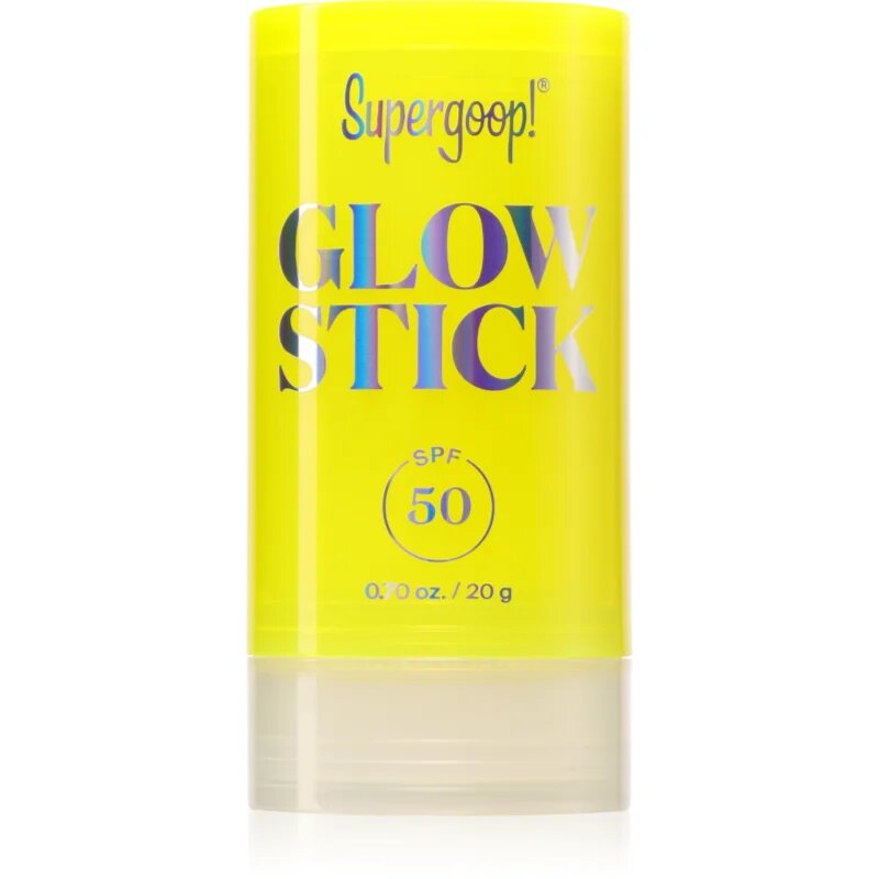 Supergoop! Glow Stick krema za sončenje v paličici SPF 50 20 g