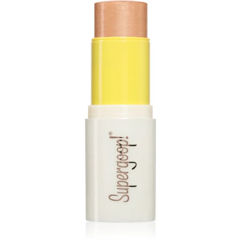 Supergoop! Glowscreen Sunlighter Glow krema za sončenje v paličici SPF 45 odtenek Sunrise 10 g