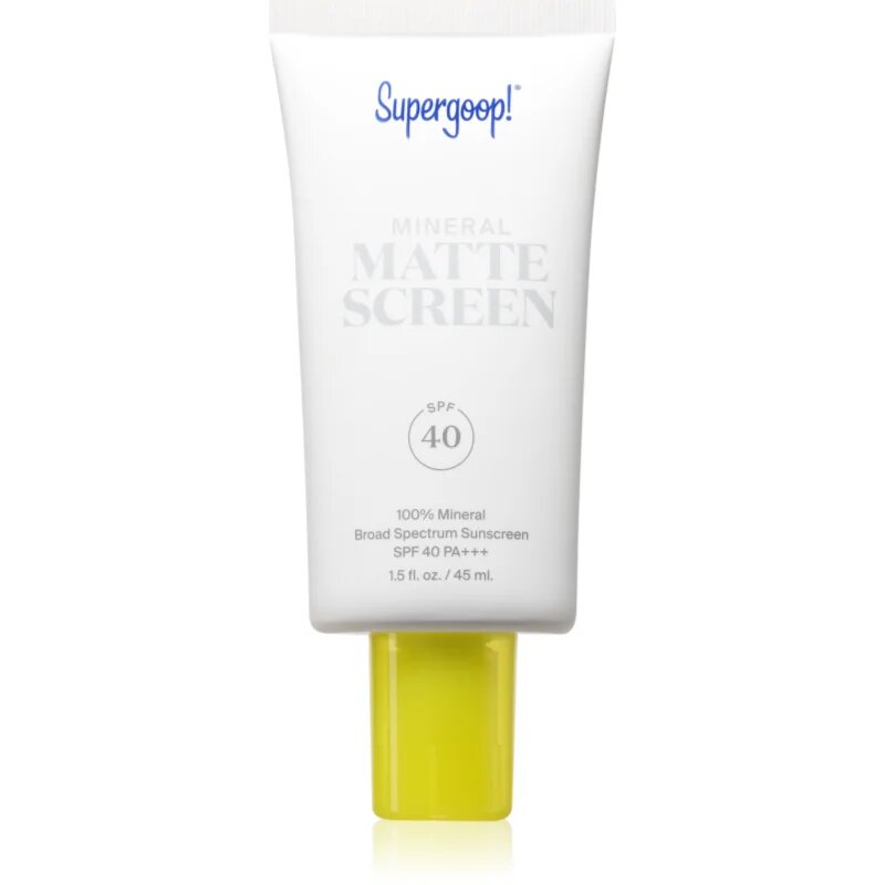 Supergoop! Mattescreen mineralna krema SPF 40 45 ml